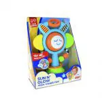 פעלולון צבעוני לתינוק בצורת שמש