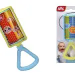 רעשן גליל מסתובב עם צלילי פעמון ABC