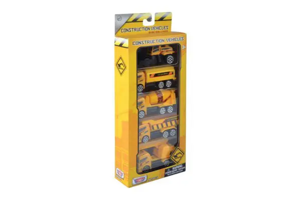 מארז 5 משאיות ציוד כבד